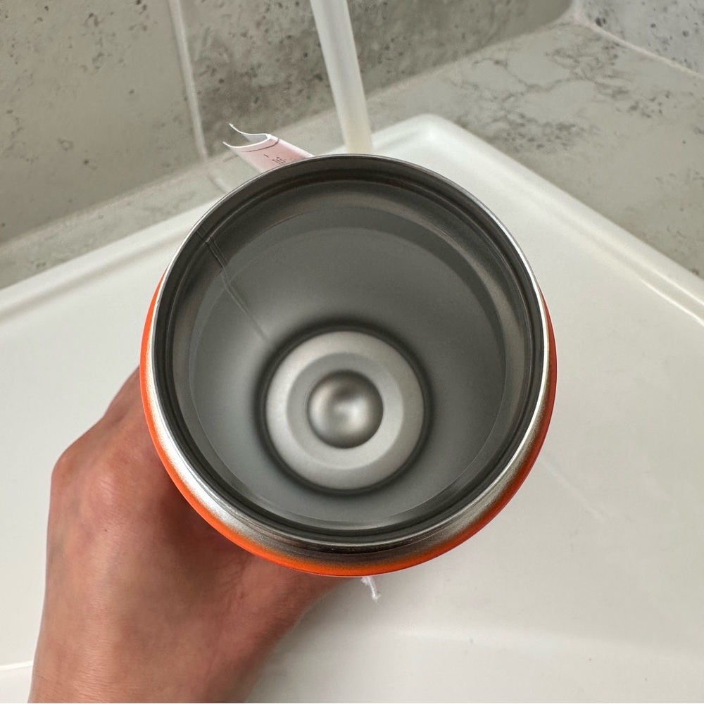 Reduce Orange and Yellow 14oz Water Bottle - Picture 11 of 12